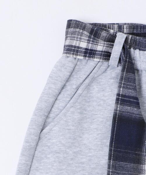 dispark（ディスパーク）の「DISPARK/フェイクスリーブスウェットパンツ（スウェットパンツ・レディース・杢グレー/ブラック・FREE）」の5枚目の写真