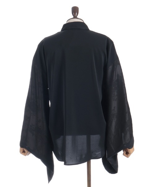 REZEN（リゼン）の「牡丹刺繍和袖シャツ（シャツ/ブラウス・メンズ・ブルーパープル/ライトグレー/ローズ・LARGE/MEDIUM）」の20枚目の写真