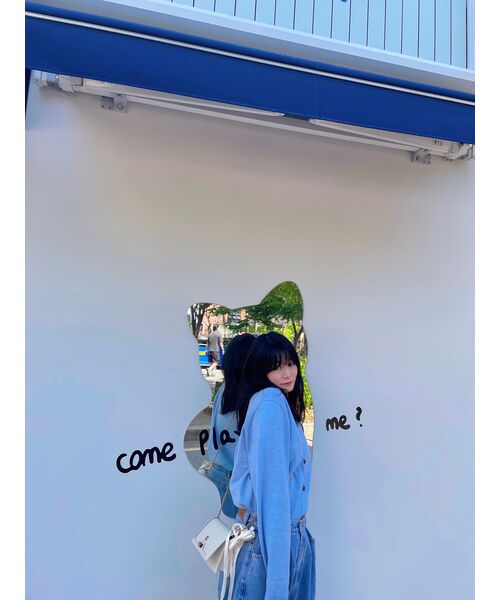 AVANDRESS（アバンドレス ）の「BUCKLE WIDE DENIM PANTS STONE LIGHTBLUE（デニムパンツ・レディース・その他・SMALL/MEDIUM/LARGE/X-LARGE）」の19枚目の写真