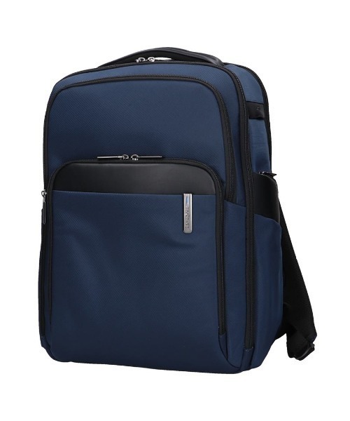 Samsonite(サムソナイト)の「【Samsonite】サムソナイト EVOSIGHT Backpack 15.6 リュック(バックパック/リュック・メンズ・ブラック/ブルー・FREE)」の2枚目の写真