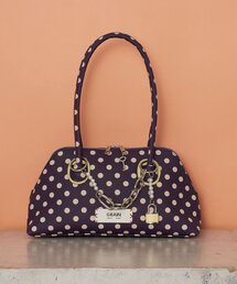 CIAOPANIC（チャオパニック）の「【WEB限定】【GRAIN/グレイン】チャーム付き水玉トートバッグ（ショルダーバッグ）」