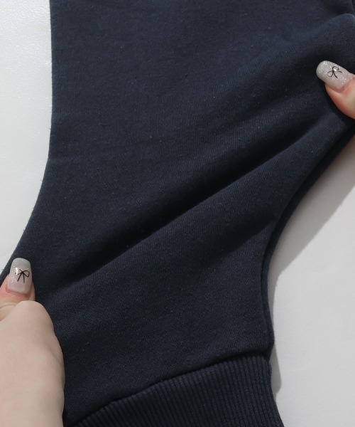 KRIFF MAYER Kid's Collection（クリフメイヤーキッズコレクション）の「裏毛ジップアップパーカー（パーカー・キッズ・グリーン/チャコール/ネイビー/グレー・150/140/130/120/170/160）」の7枚目の写真