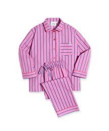 新品 snappy cuddle ルームウェア パジャマ ストライプ ピンク SNAPPY