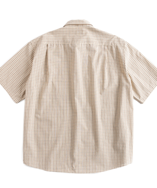 WILD BRICKS(ワイルドブリックス)の「W23 チェックユーティリティシャツ(アイボリー)(シャツ/ブラウス・メンズ・その他・LARGE/X-LARGE/MEDIUM)」の3枚目の写真