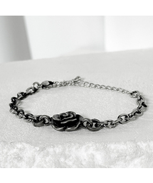 BLESSED BULLET（ブレスドブレッド）の「ss-ブラッドローズブレスレット-ワンブラック（ブレスレット）」