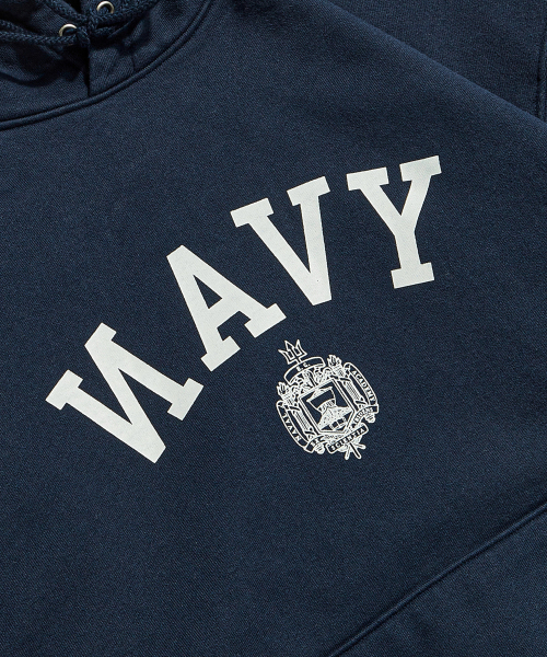 ESPIONAGE（エスピオナジ）の「NAVAL Academy Heavyweight Hoodie Navy（パーカー・レディース・その他・LARGE/X-LARGE）」の5枚目の写真