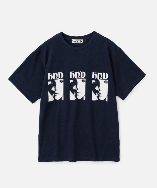 VASTIC(バスティック)の「Hnd Tシャツ_ネイビー(Tシャツ/カットソー・メンズ・その他・MEDIUM/LARGE/X-LARGE)」の2枚目の写真