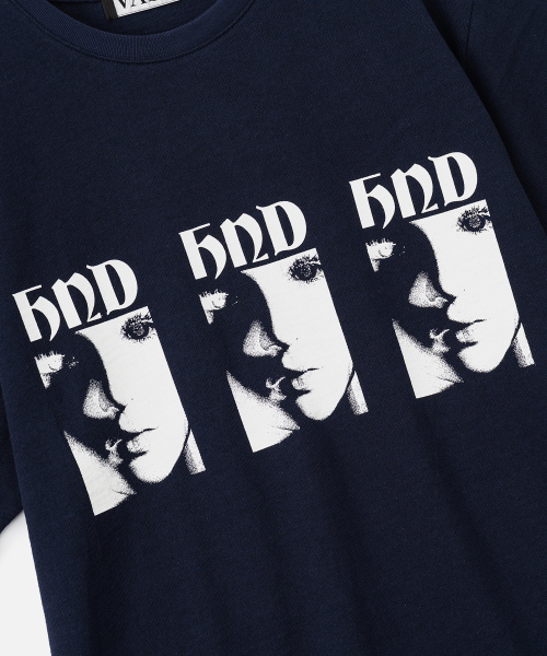 VASTIC(バスティック)の「Hnd Tシャツ_ネイビー(Tシャツ/カットソー・メンズ・その他・MEDIUM/LARGE/X-LARGE)」の5枚目の写真