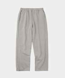 LETTERCOMO（レテルコモ）の「ヘビコットンインシジョンガーメントセミワイドスウェットパンツストーンベージュ（スウェットパンツ）」