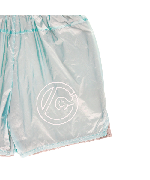 THEWARLD(ザワールド)の「OPAQUE MESH LAYERED SHORT PANTS MINT(その他パンツ・レディース・その他・1/2/3)」の4枚目の写真
