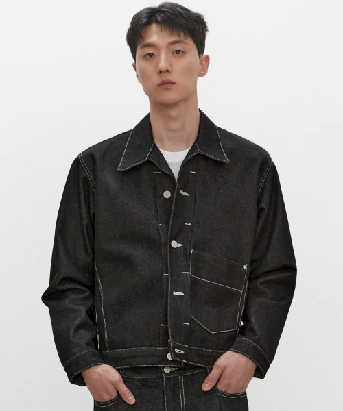 DECET(デケト)の「Dawn Denim Jacket DCJK001CPBlack(デニムジャケット・レディース・その他・LARGE/X-LARGE)」の1枚目の写真