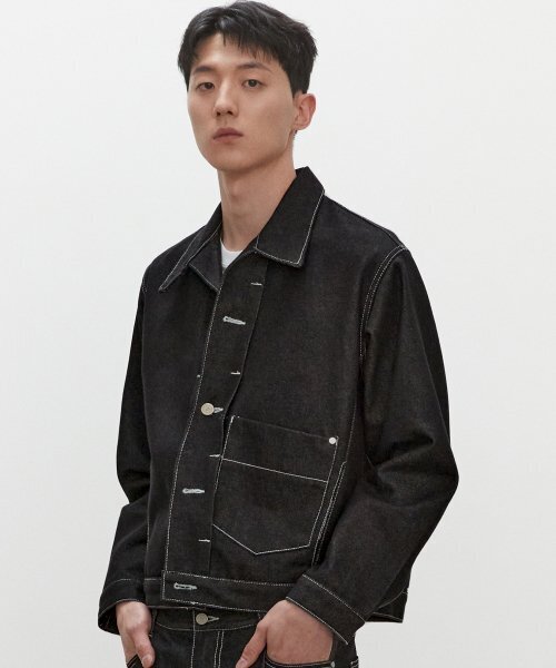 DECET(デケト)の「Dawn Denim Jacket DCJK001CPBlack(デニムジャケット・レディース・その他・LARGE/X-LARGE)」の2枚目の写真