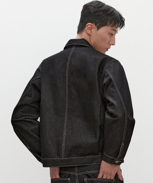 DECET(デケト)の「Dawn Denim Jacket DCJK001CPBlack(デニムジャケット・レディース・その他・LARGE/X-LARGE)」の4枚目の写真