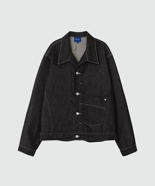 DECET(デケト)の「Dawn Denim Jacket DCJK001CPBlack(デニムジャケット・レディース・その他・LARGE/X-LARGE)」の6枚目の写真