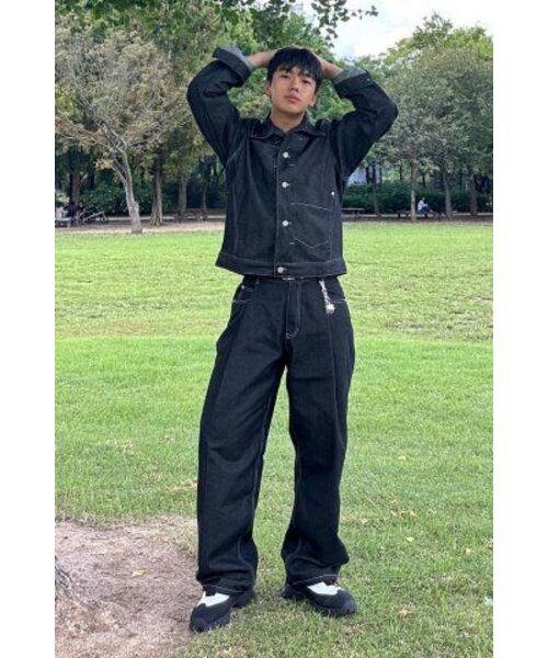DECET(デケト)の「Dawn Denim Jacket DCJK001CPBlack(デニムジャケット・レディース・その他・LARGE/X-LARGE)」の11枚目の写真
