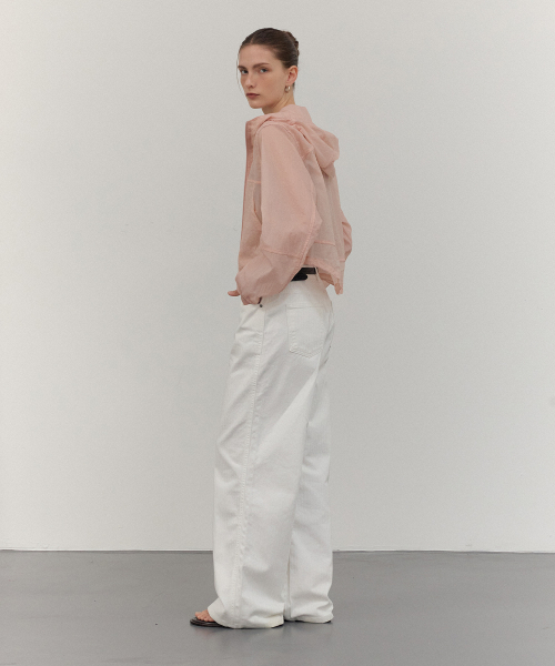 CITTA(シータ)の「ストライプワイドパンツ_CTD415(ホワイト)(その他パンツ・レディース・ホワイト・MEDIUM/LARGE)」の2枚目の写真