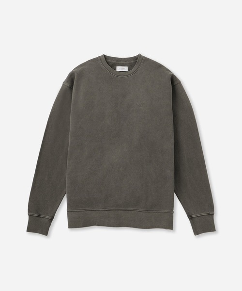 Saturdays NYC（サタデーズ ニューヨークシティ ）の「Bowery Slash Sweatshirt（スウェット・メンズ・ブルー/キナリ/チャコールグレー・L/M/S）」の3枚目の写真