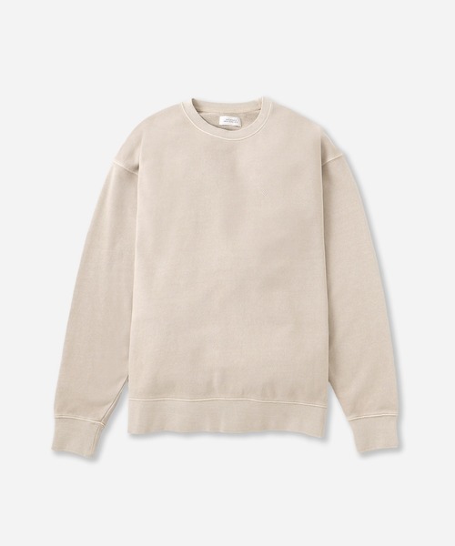 Saturdays NYC（サタデーズ ニューヨークシティ ）の「Bowery Slash Sweatshirt（スウェット・メンズ・ブルー/キナリ/チャコールグレー・L/M/S）」の2枚目の写真