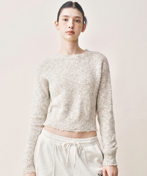 NICOLE BOKASHI DAMAGE KNIT_GRAY