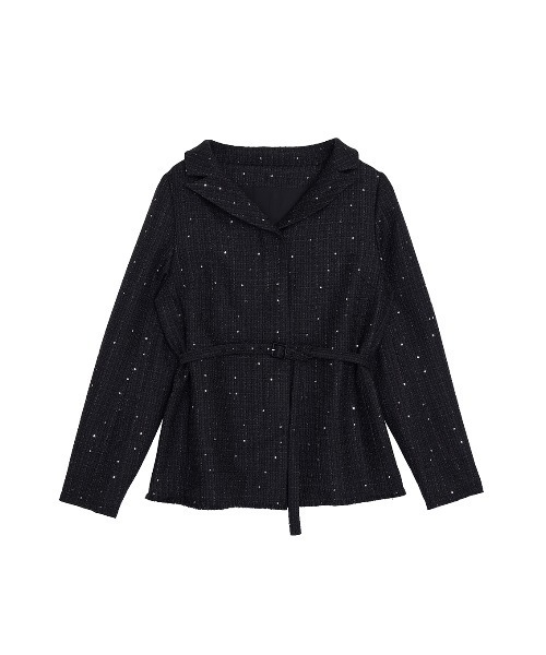 GLITTER TWEED SET UP（セットアップ）｜Ameri（アメリ）の