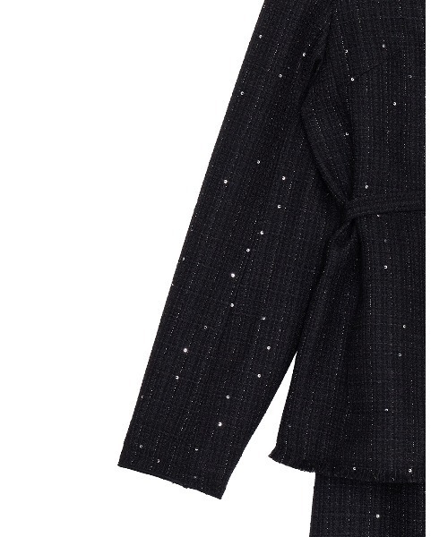 【Ameri VINTAGE】 PLAYFUL TWEED セットアップ アメリAMERI PLAYFUL TWEED PANTS JACKET