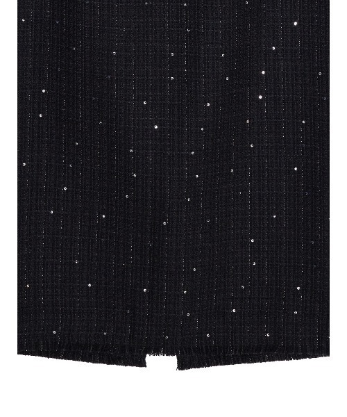 Ameri(アメリ)の「GLITTER TWEED SET UP(セットアップ・レディース・ブラック/ブラウン・SMALL/MEDIUM)」の19枚目の写真