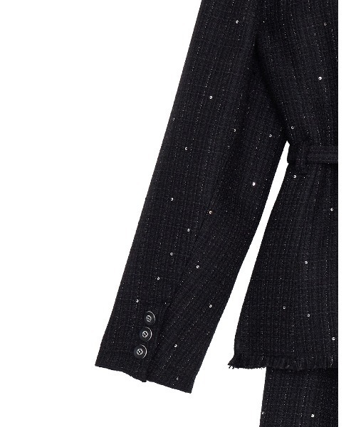 GLITTER TWEED SET UP（セットアップ）｜Ameri（アメリ）の