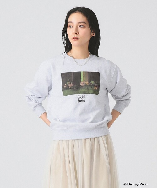 Ray BEAMS(レイビームス)の「【別注】GOOD ROCK SPEED / Toy Story / スウェット(スウェット・レディース・グレー/ホワイト・ONE SIZE)」の2枚目の写真