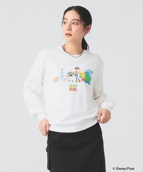Ray BEAMS(レイビームス)の「【別注】GOOD ROCK SPEED / Toy Story / スウェット(スウェット・レディース・グレー/ホワイト・ONE SIZE)」の3枚目の写真