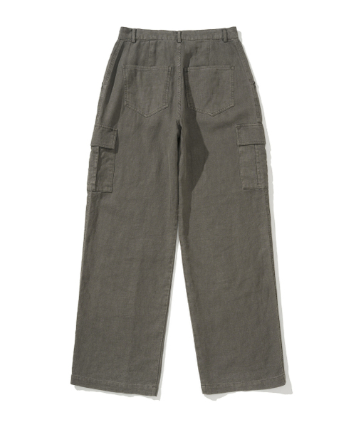 SIIIIDO(シド)の「CAESAR CT LINE GARMENT WS LINEN CARGO PANTS #1(その他パンツ・メンズ・その他・1/2/0/4/3)」の2枚目の写真