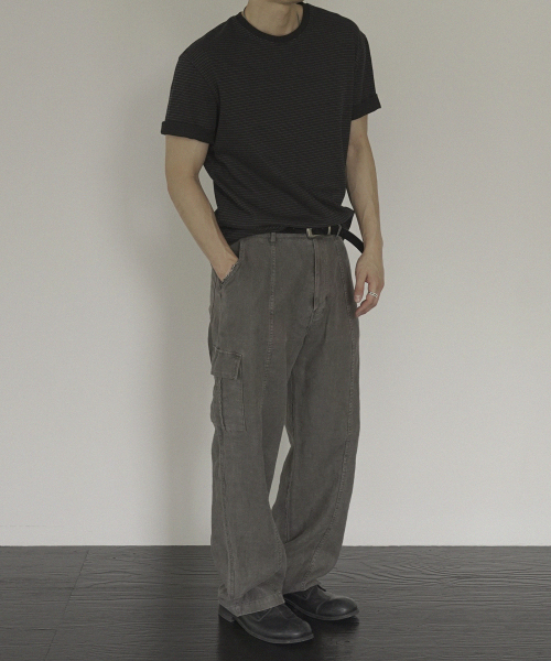 SIIIIDO(シド)の「CAESAR CT LINE GARMENT WS LINEN CARGO PANTS #1(その他パンツ・メンズ・その他・1/2/0/4/3)」の4枚目の写真