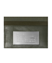 KANEITEI（カネイテイ）の「MOSAIC CARD WALLET (OLIVE DRAB) / UPCYCLED（札入れ/マネークリップ）」