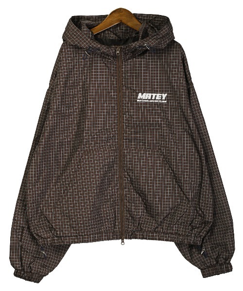 LUXSTYLE(ラグスタイル)の「チェック柄フード付きブルゾン(マウンテンパーカー・メンズ・C/A/B・M/L)」の15枚目の写真