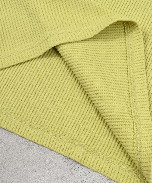 MARKEY'S（マーキーズ）の「スモッキングスリーブワッフルカットソー（Tシャツ/カットソー・キッズ・グレー/オフホワイト/イエロー・100/150/140/110/90/80/130/120）」の7枚目の写真