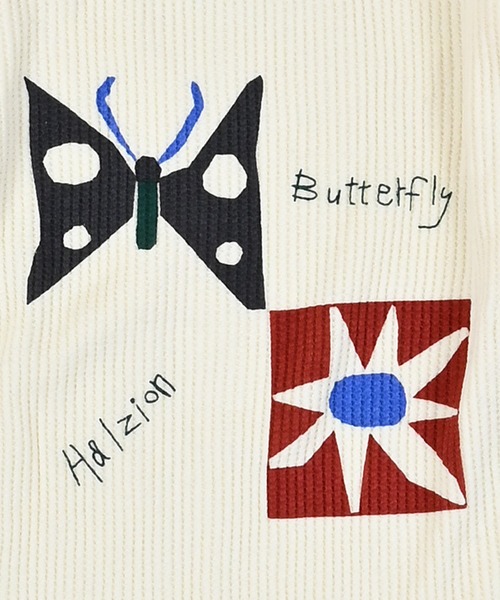 MARKEY'S（マーキーズ）の「スモッキングスリーブワッフルカットソー（Tシャツ/カットソー・キッズ・グレー/オフホワイト/イエロー・100/150/140/110/90/80/130/120）」の18枚目の写真