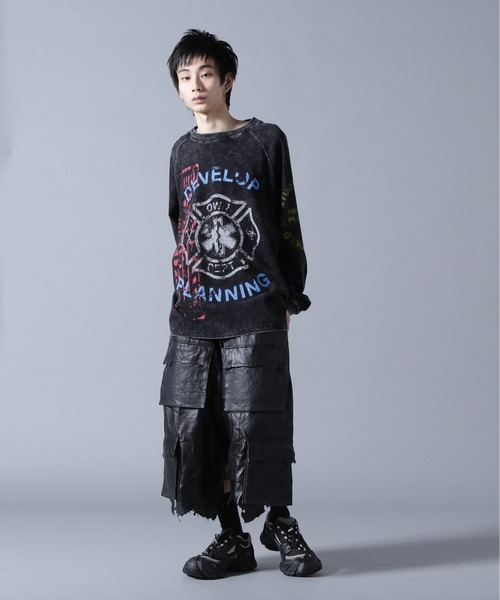 DANKE SCHON(ダンケシェーン)の「DankeSchon/ダンケシェーン/CHEMICAL RAGLAN LST FENTANYL(Tシャツ/カットソー・メンズ・ブラック・M/L)」の11枚目の写真