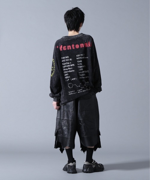 DANKE SCHON(ダンケシェーン)の「DankeSchon/ダンケシェーン/CHEMICAL RAGLAN LST FENTANYL(Tシャツ/カットソー・メンズ・ブラック・M/L)」の12枚目の写真