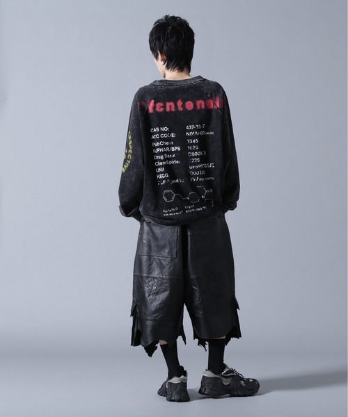 DANKE SCHON(ダンケシェーン)の「DankeSchon/ダンケシェーン/CHEMICAL RAGLAN LST FENTANYL(Tシャツ/カットソー・メンズ・ブラック・M/L)」の14枚目の写真