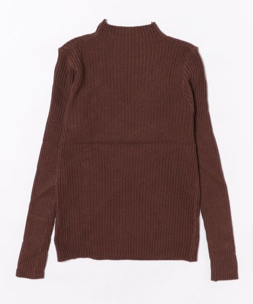 STYLEBLOCK(スタイルブロック)の「ボタンデザインハイネックニット(ニット/セーター・レディース・ブラック/ブルー/ベージュ系その他/ブラウン/ピンク/イエロー/ホワイト・FREE)」の8枚目の写真