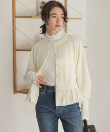 【前後着用可】バルーンドッキング ニット