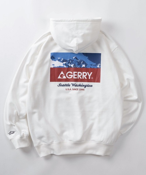 GERRY ветровка‑лонг «70» — кеппер с подкладкой, backprint, полупальто