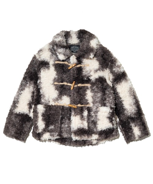 CUBE SUGAR（キューブシュガー）の「CUBE SUGAR/キューブシュガー　カーリーファー トグル釦 JK（その他アウター・レディース・チャコールグレー/ブラウン・FREE）」の12枚目の写真