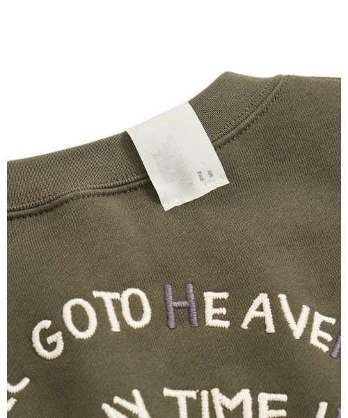 N.HOOLYWOOD(N.ハリウッド)の「【N.HOOLYWOOD/エヌハリウッド】9256-CS81 EX.SWEAT(スウェット・メンズ・カーキ/ブラック・38/36/42/40)」の7枚目の写真