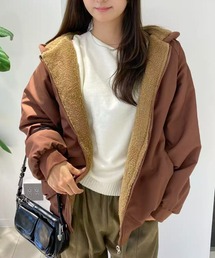 Vipoa（ヴィポア）の「リバーシブルボアジャケット（その他アウター）」