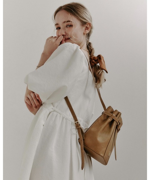 nunela（ヌネラ）の「ミニリュック【No.10】（ハンドバッグ・レディース・ブラック/ベージュ/ブラウン・FREE）」の18枚目の写真