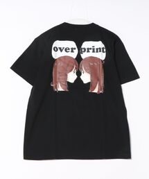 overprint/オーバープリント/each other Tee(brown)