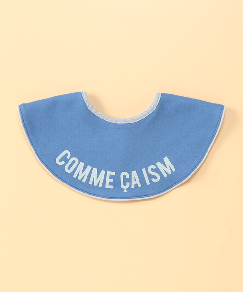 COMME CA ISM(コムサイズム)の「【リバーシブル】“にっぽんの色”ラウンド型スタイ(スタイ/よだれかけ・キッズ・ブラック/グリーン/サックスブルー/オートミール/イエロー・FREE)」の4枚目の写真