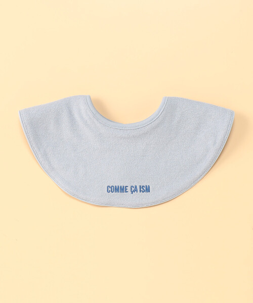 COMME CA ISM(コムサイズム)の「【リバーシブル】“にっぽんの色”ラウンド型スタイ(スタイ/よだれかけ・キッズ・ブラック/グリーン/サックスブルー/オートミール/イエロー・FREE)」の10枚目の写真