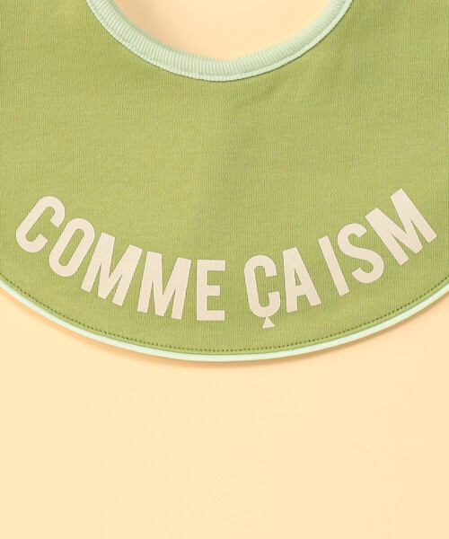 COMME CA ISM(コムサイズム)の「【リバーシブル】“にっぽんの色”ラウンド型スタイ(スタイ/よだれかけ・キッズ・ブラック/グリーン/サックスブルー/オートミール/イエロー・FREE)」の20枚目の写真
