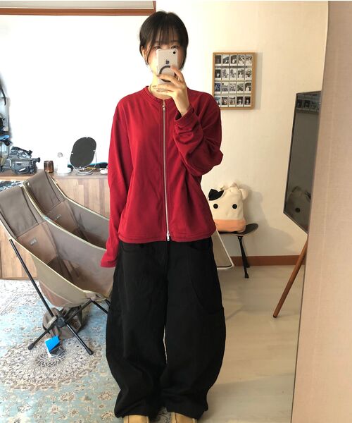 eastserviceshop（イーストサービスショップ）の「ガーデニングコットンパンツ - ウォッシュドブラック（その他パンツ・レディース・ブラック・FREE/MEDIUM/LARGE）」の9枚目の写真